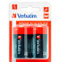 Фото #1 товара VERBATIM 1x2 Alkaline Mono D LR 20 49923 Batteries