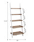 25" Solid Pine American Heritage Bookshelf Ladder