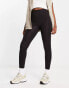 COLLUSION basic legging in black