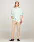 Men's Pigment-Dyed Button-Down Long Sleeve Shirt