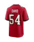 Men's Lavonte David Red Tampa Bay Buccaneers Game Jersey