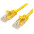 Фото #8 товара StarTech.com Cat5e Ethernet Patch Cable with Snagless RJ45 Connectors - 7 m - Yellow - 7 m - Cat5e - U/UTP (UTP) - RJ-45 - RJ-45