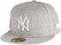 New Era - MLB New York Yankees Basic Heather Fitted Cap - Grey