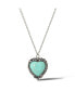 Фото #3 товара Blue Heart Necklace