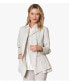 ფოტო #1 პროდუქტის Women's Button Front The Edge Blazer