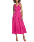 ფოტო #1 პროდუქტის Women's Sleeveless Flutter-Strap Dress