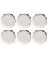 Фото #1 товара Natureone Craft Soft Matte Finish Coupe Dinner Plates, Set of 6