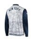 Фото #4 товара Куртка для мужчин Stitches военного стиля с полной застежкой в цвете Navy New York Yankees