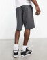 Фото #4 товара ASOS DESIGN skater shorts in longer length in charcoal