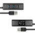 Фото #6 товара AXAGON HUE-S2B - USB 3.2 Gen 1 (3.1 Gen 1) Type-A - USB 3.2 Gen 1 (3.1 Gen 1) Type-A - 5000 Mbit/s - Black - Plastic - 0.3 m