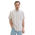 Фото #1 товара TOM TAILOR Checked Cotton Linen short sleeve shirt