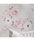 Фото #2 товара Floral Garden Large Pink/White Watercolor Flowers Wall Decals