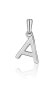 Minimalist silver letter "A" pendant SVLP0948XH2000A