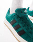 adidas Originals Campus 00s trainers in green with gum sole