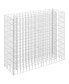 Фото #1 товара Gabion Raised Bed Galvanized Steel 35.4"x11.8"x35.4"