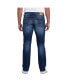 Фото #4 товара Buffalo Men's Relaxed Straight Driven Jeans in Light Medium Wash