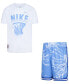 ფოტო #1 პროდუქტის Toddler Boys Mesh T-shirt and Shorts, 2 Piece Set