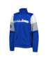 Women's Blue Dallas Mavericks Change Up Full-Zip Track Jacket Синий, M - фото #3