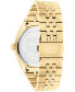 ფოტო #3 პროდუქტის Women's Multifunction Gold-Tone Stainless Steel Bracelet Watch 38mm