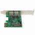 Фото #8 товара StarTech.com 2 Port PCI Express (PCIe) SuperSpeed USB 3.0 Card Adapter with UASP - SATA Power - PCIe - USB 3.2 Gen 1 (3.1 Gen 1) - Low-profile - PCIe 2.0 - Green - Metallic - CE - FCC - TAA - REACH