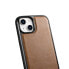 Фото #5 товара Чехол из натуральной кожи для iPhone 14 Leather Oil Wax светло-коричневый.