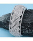 ფოტო #2 პროდუქტის Women's Silver Embellished Statement Bracelet