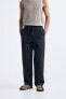 COTTON - LINEN TROUSERS