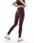 adidas Originals essentials leggings in shadow brown