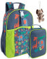 Фото #1 товара 3 pc Toddler Boy Jungle Animals backpack and lunch bag set