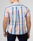 Фото #3 товара Рубашка короткими рукавами Ben Sherman в клетку из сирсакеры для мужчин