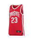 Big Boys LeBron James Scarlet Ohio State Buckeyes Replica Basketball Jersey