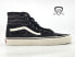 Фото #1 товара Vans Sk8 Hi Tapered Denim Destroy Black Gray Men's Size 10.5 /Women's 12 New