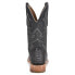 Фото #4 товара Corral Boots Mn Ostrich Leg Embroidery Wide Square Toe Cowboy Mens Black Casual