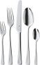 Фото #1 товара WMF Denver cutlery set, 12 persons, 60 pieces, monobloc knives, Cromargan polished stainless steel, glossy, dishwasher-safe