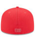 ფოტო #4 პროდუქტის Men's Red Chicago Cubs 2023 Spring Color Basic 59FIFTY Fitted Hat