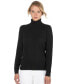 Women's 100% Pure Cashmere Long Sleeve Turtleneck Pullover Sweater