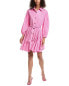 Beulah Braided Belt Shirtdress Women's Pink All