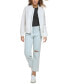 ფოტო #7 პროდუქტის Women's Lightweight Zip-Detail Bomber Jacket