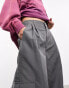 Фото #6 товара COLLUSION oversized tailored cargo trouser in grey