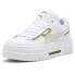 Фото #2 товара Puma Mayze Crashed Platform Womens White Sneakers Casual Shoes 39249511