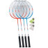 Фото #2 товара Talbot Torro 4 player badminton set 449408T