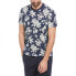 ფოტო #1 პროდუქტის ORIGINAL PENGUIN Linen Cotton Slub Aop Floral short sleeve T-shirt