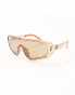 Фото #6 товара Jeepers Peeper racer sunglasses in brown