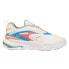 Фото #1 товара Puma GsFast X Duvin Golf Mens Off White Sneakers Athletic Shoes 37940901