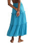 Фото #2 товара Boden Smocked Waist Holiday Skirt Women's Blue Uk 18R / Us 14R