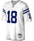 Фото #3 товара Men's Peyton Manning White Indianapolis Colts Legacy Replica Jersey