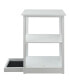 Фото #7 товара Adams 3 - Shelf Bookcase with Concealed Sliding Track, Concealment Furniture