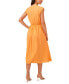 Women's Split-Neck Sleeveless Maxi Dress