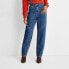 Фото #1 товара Women's Western Seamed Straight Denim Pant - Future Collective with Reese