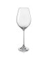 Фото #1 товара Viola Burgundy Wine Glass 19 Oz, Set of 6